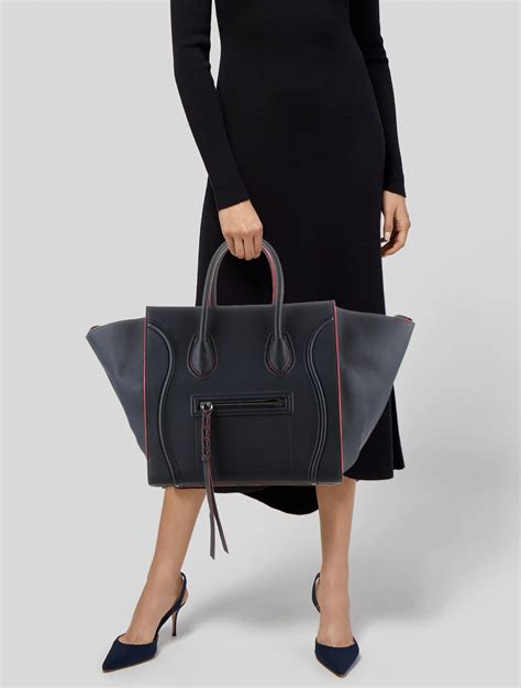 phantom luggage tote celine|celine luggage tote sizes.